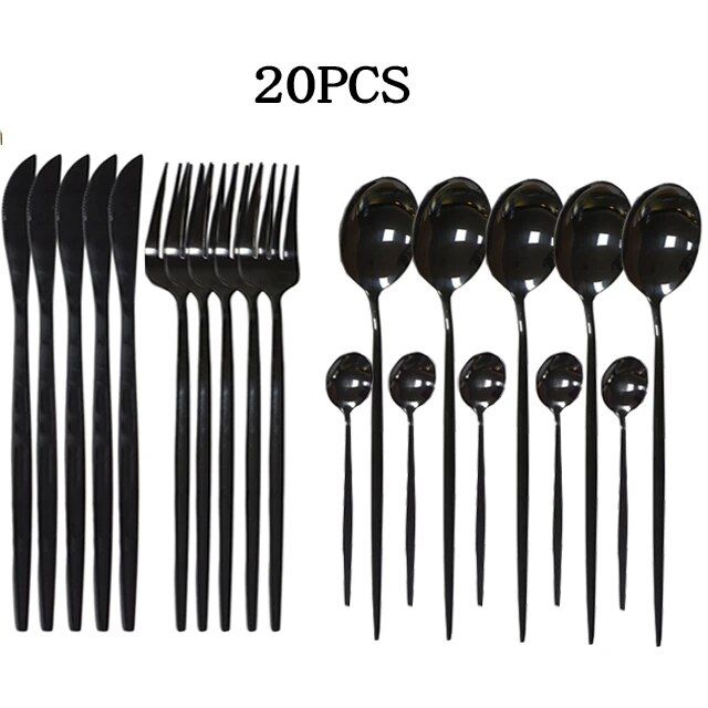 Black 20 pcs