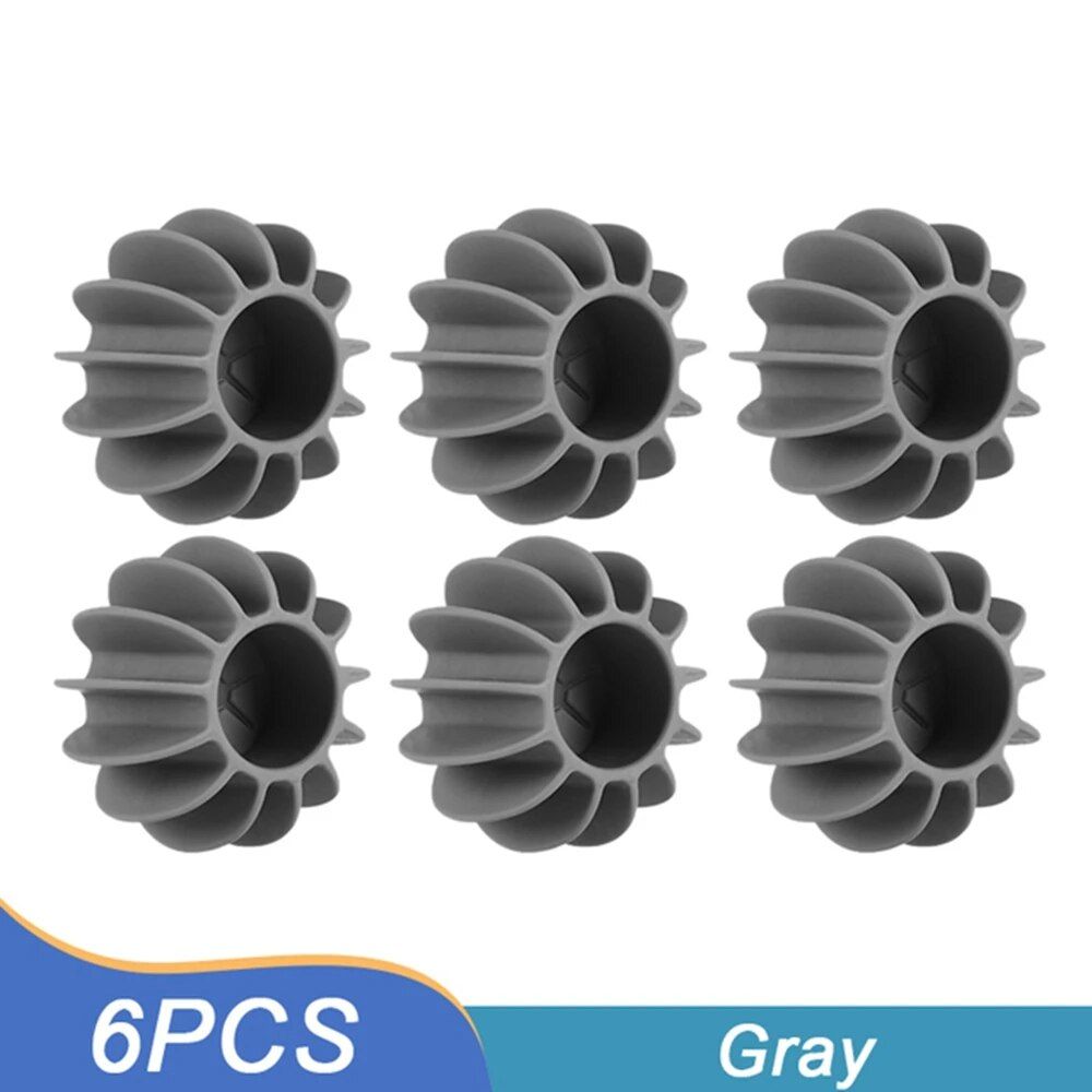 Gray 6pcs